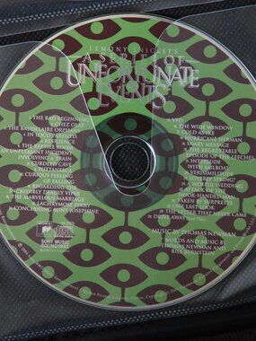 Lemony Snicket's A Series of Unfortunate Events OST Music CD.